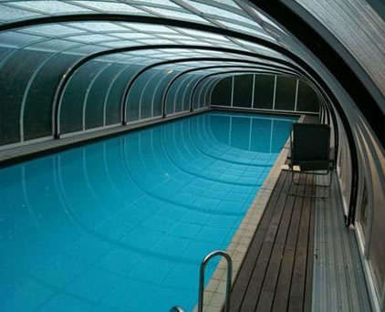 Cubierta de piscina Cubierta fina